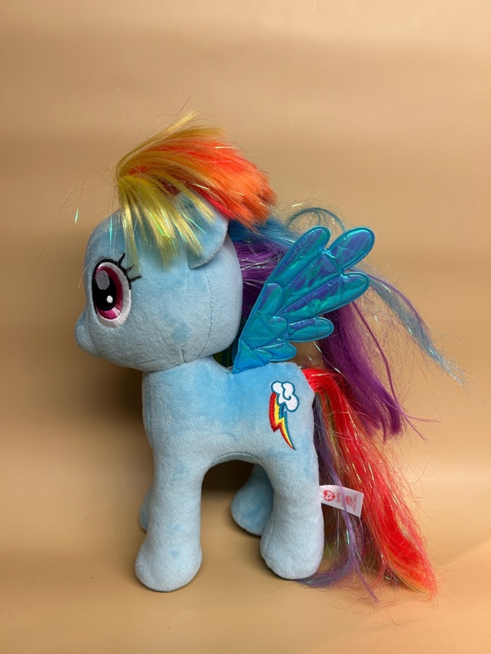 My Little Pony 12 " Sparkle Rainbow Dash TY Large Plush Stuffed animal 2017